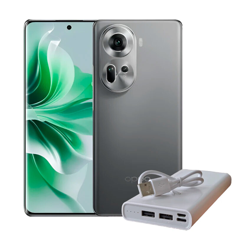 Celular OPPO Reno 11 256GB 12GB 5G Gris Celular OPPO Reno 11 256GB 12GB 5G Gris