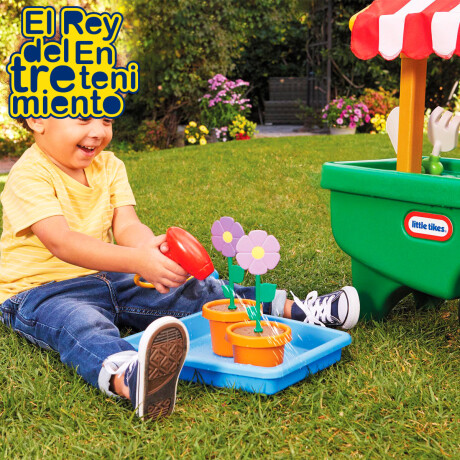Carretilla Little Tikes Jardinería C/ Plantas N1 Usa Carretilla Little Tikes Jardinería C/ Plantas N1 Usa