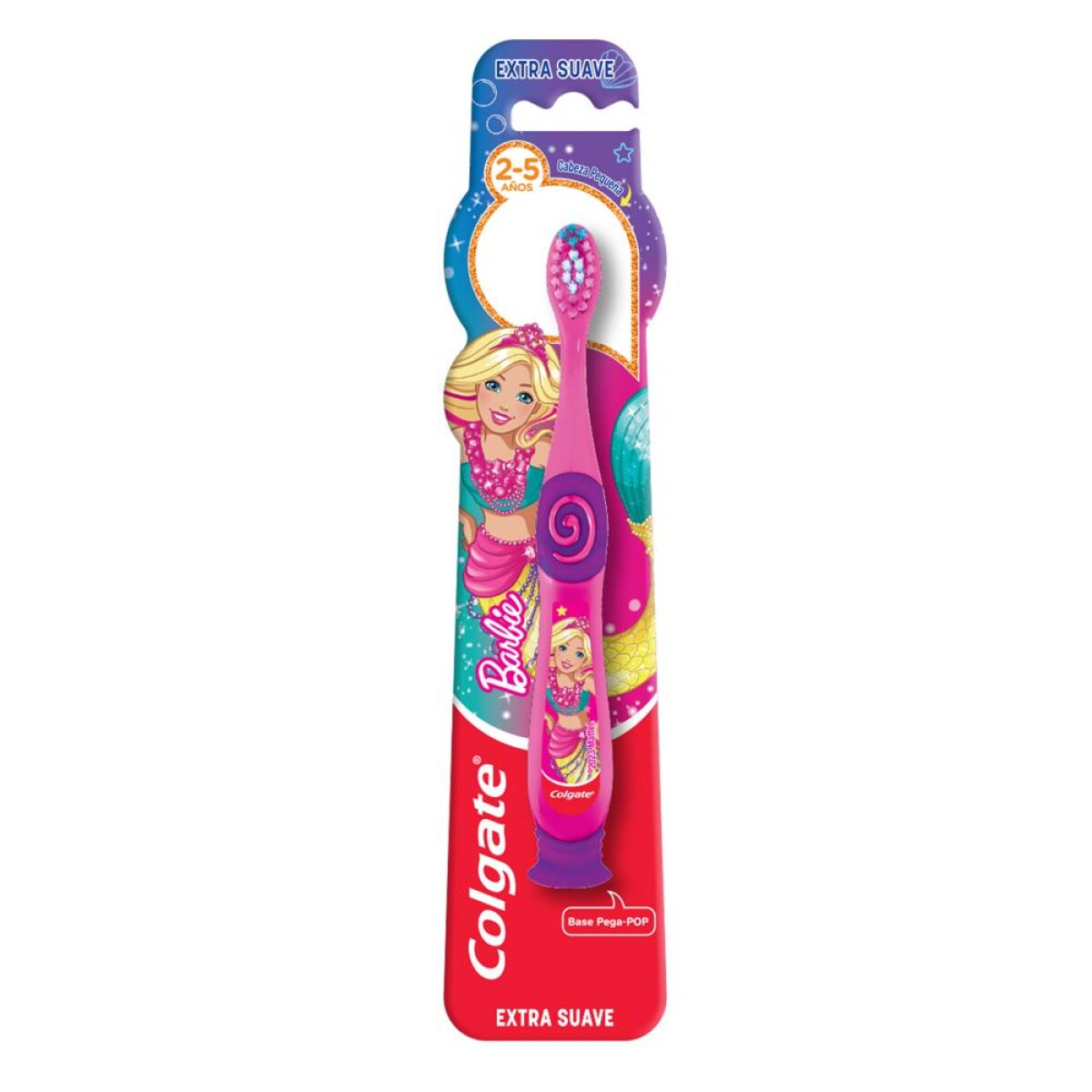 Cepillo de Dientes Colgate Smiles Minion o Barbie de 2 a 5 Años 