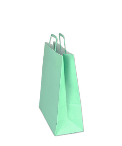 Bolsa lisa acuario 30x12x32 cm PASTEL AQUA