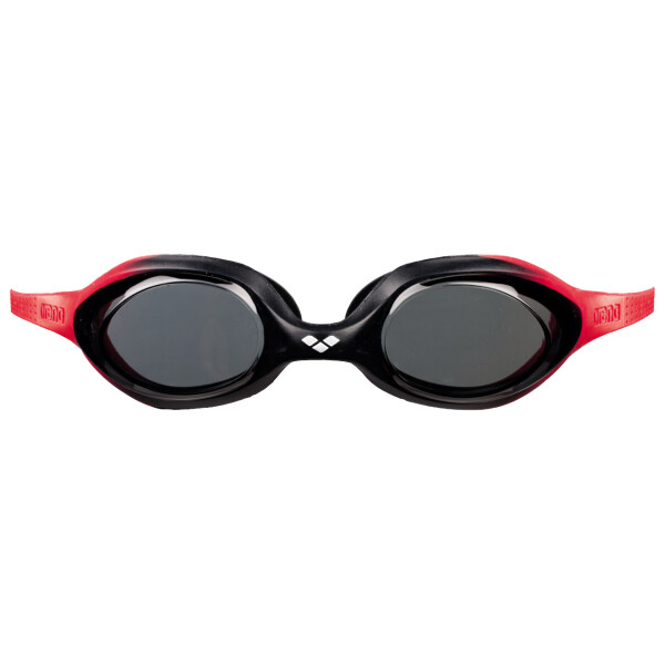 Lentes De Natacion Para Niños Arena Spider Junior Goggles (6 a 12 años) Negro y Rojo