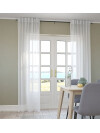 Cortina UNNEN 1x140x300 aspecto lino blanco Cortina UNNEN 1x140x300 aspecto lino blanco