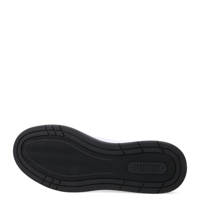 Championes de Hombre Puma Court Classic Blanco - Negro - Dorado