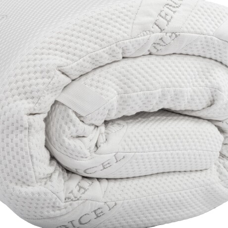 TOPPER VISCOELASTICA BLANCO MEMORY FOAM