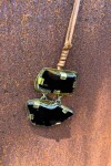 Cracked Necklace Negro