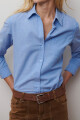 CAMISA OXFORD AZUL