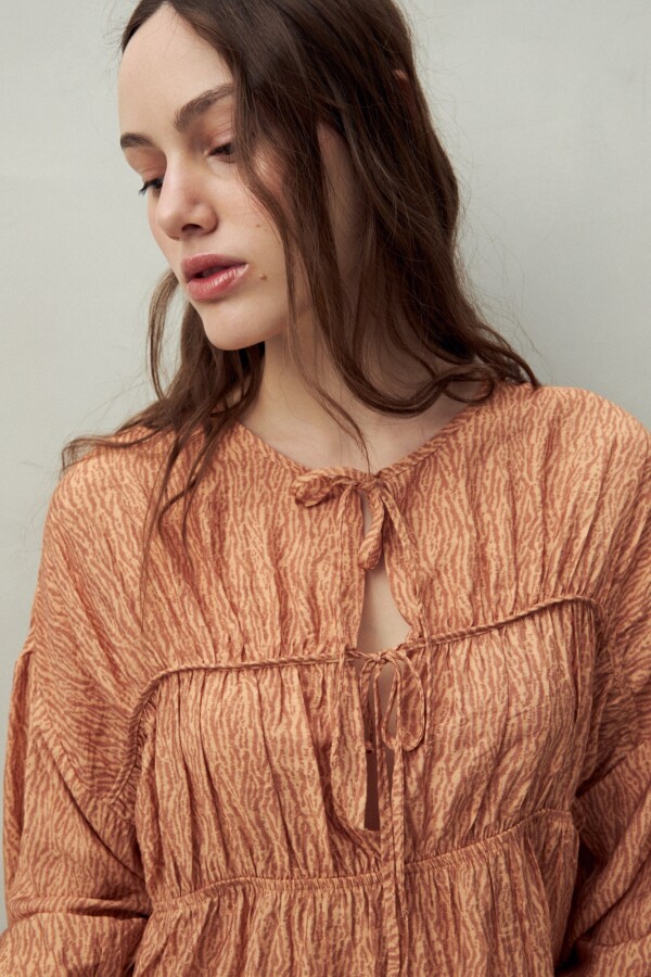 BLUSA BENNI PRINTED Animal Print