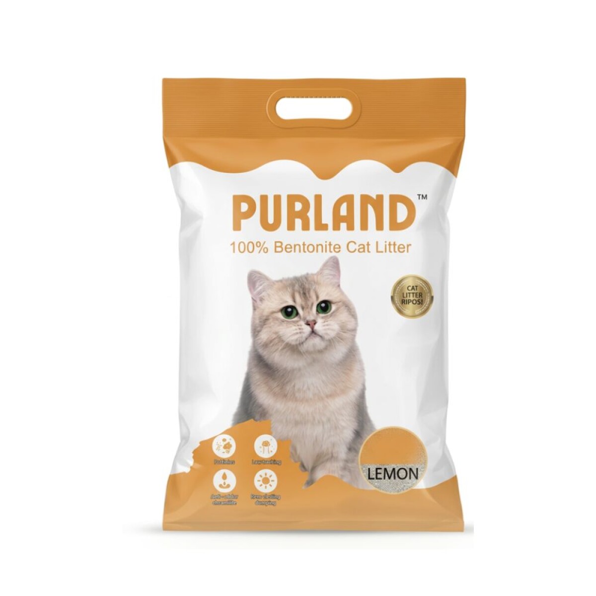 Purland Cat Litter Limón 8Kg/10Lts 