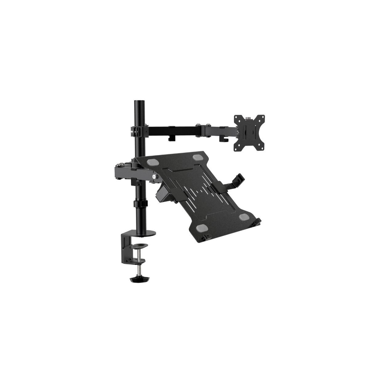 Soporte de Monitor Klip Xtreme KMM-301 + Soporte de Notebook 