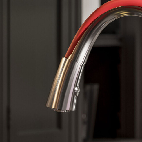 Griferia De Mesada Cocina Monocomando Cromo Fv 000