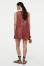 VESTIDO CORTO Tabaco