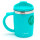 Keep Mug Metálico Vaso Térmico 400ml Jarra Acero Inoxidable Celeste