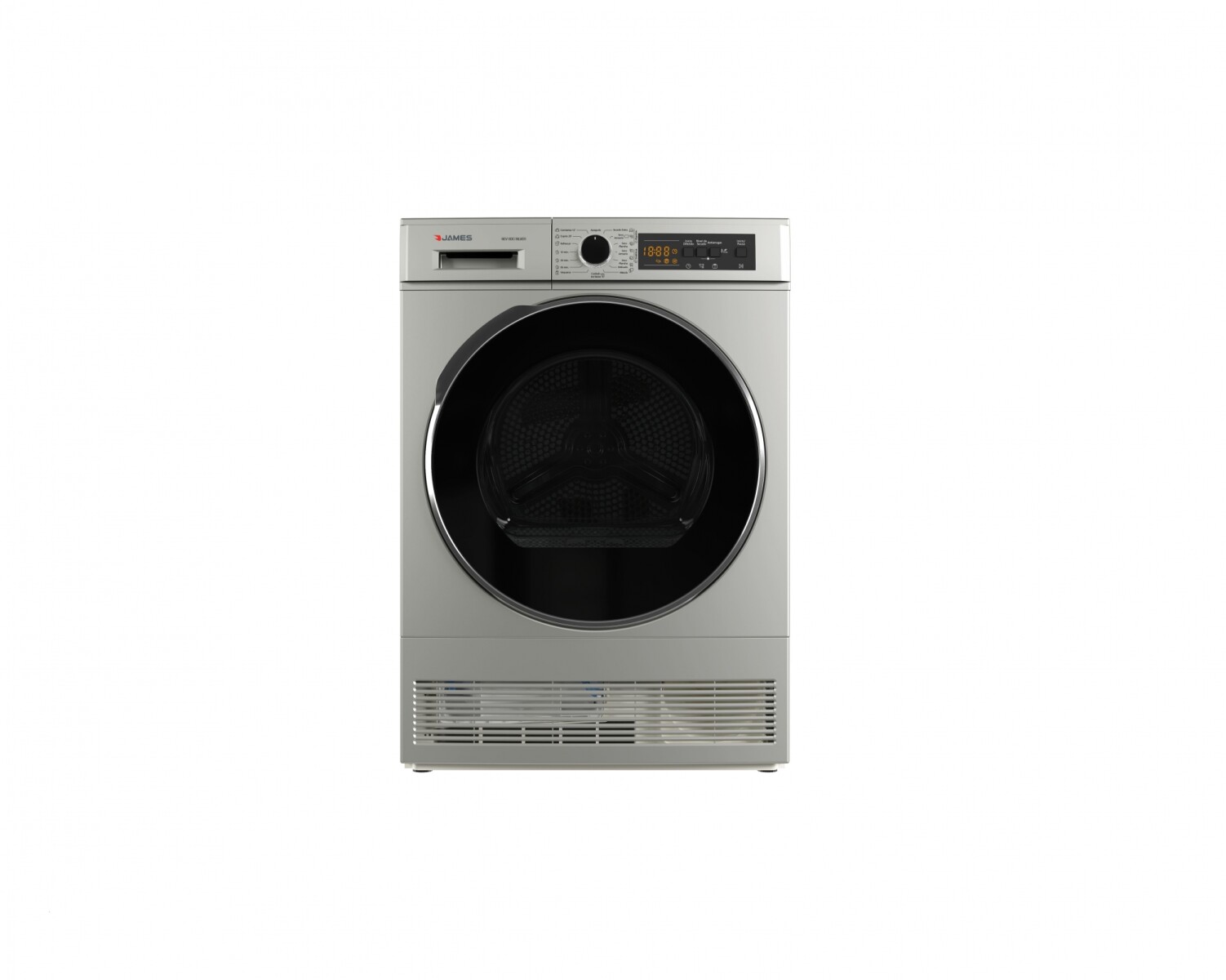 Secarropas James 8Kg Carga Frontal Silver Modelo SEV 80C SILVER (TQ) 