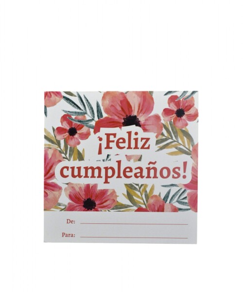 Tarjeta cumpleaños 10x10 DISEÑO 12