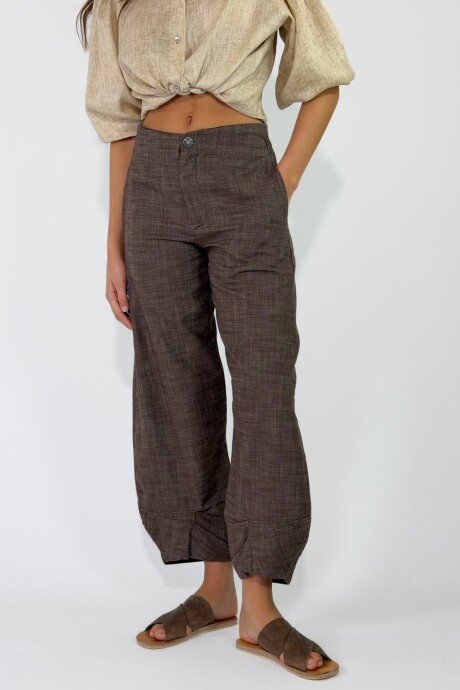 PANTALON NAIA Marron