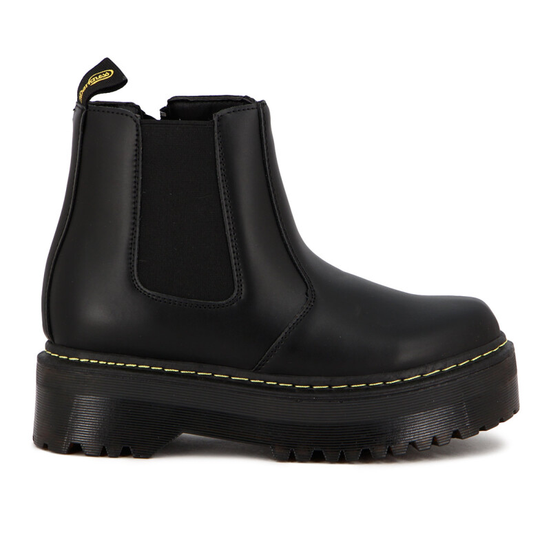 Botas Con Elástico Mujer Darkness Negro