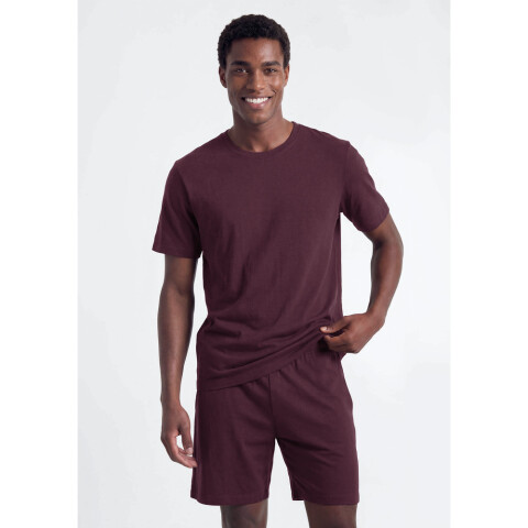 PIJAMA MM MASC VERMELHO ESCURO