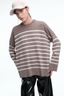 SWEATER RAYAS Camel