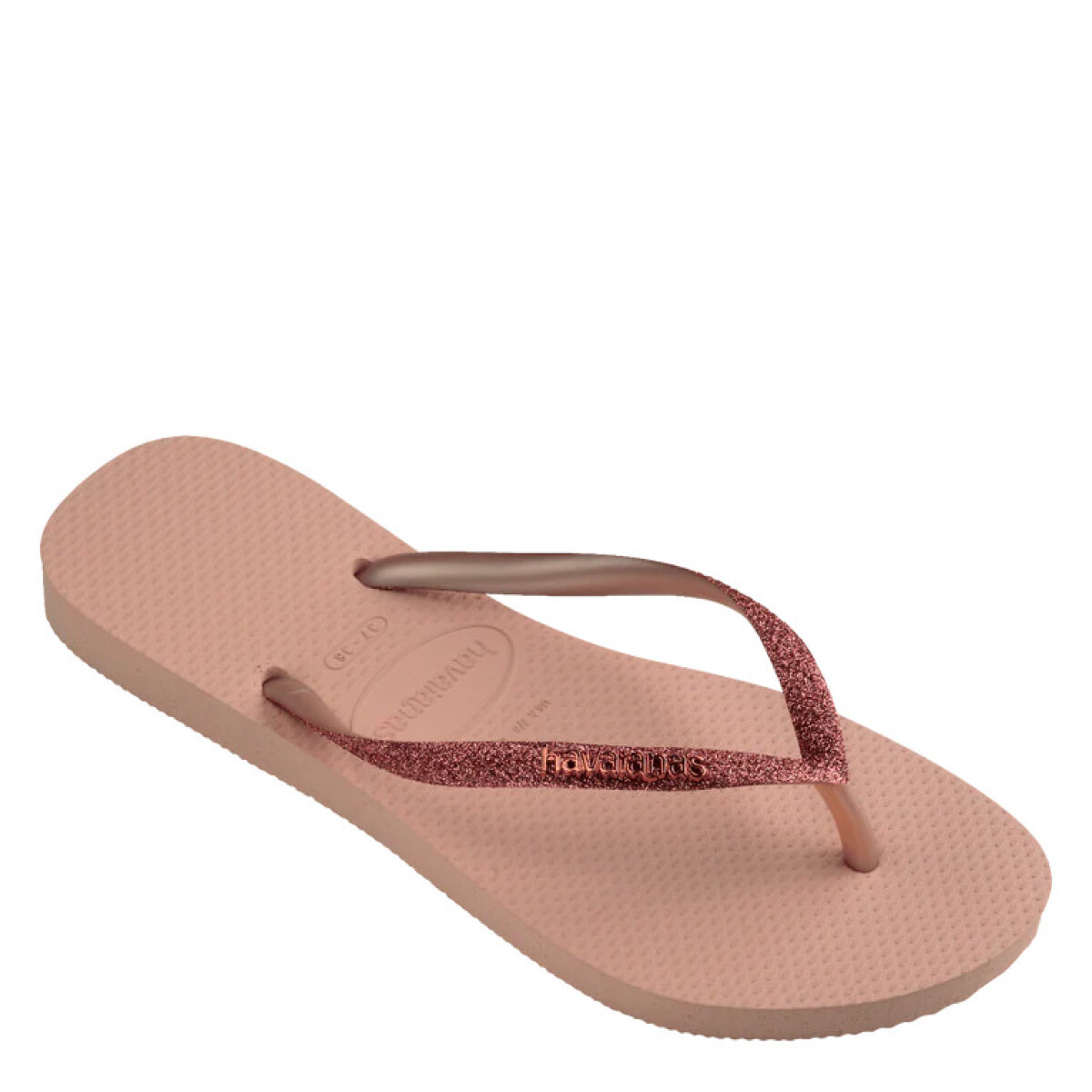 Sandalia de Mujer Havaianas Slim GLitter II Havaianas - Rosa 