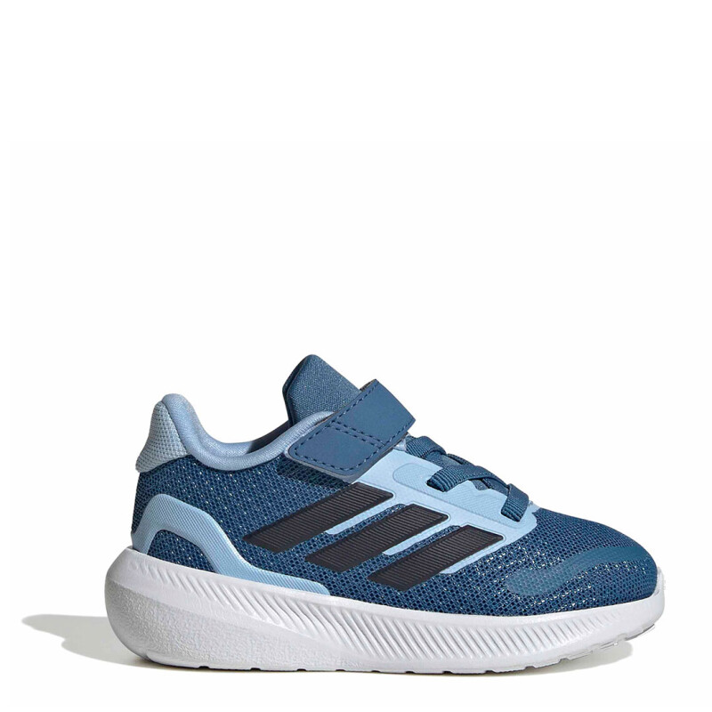 Championes de Niños Adidas Run Falcon 5 Azul - Celeste
