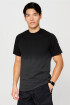 Polo The Training Day Tee Hombre Black Dip Dye Heather
