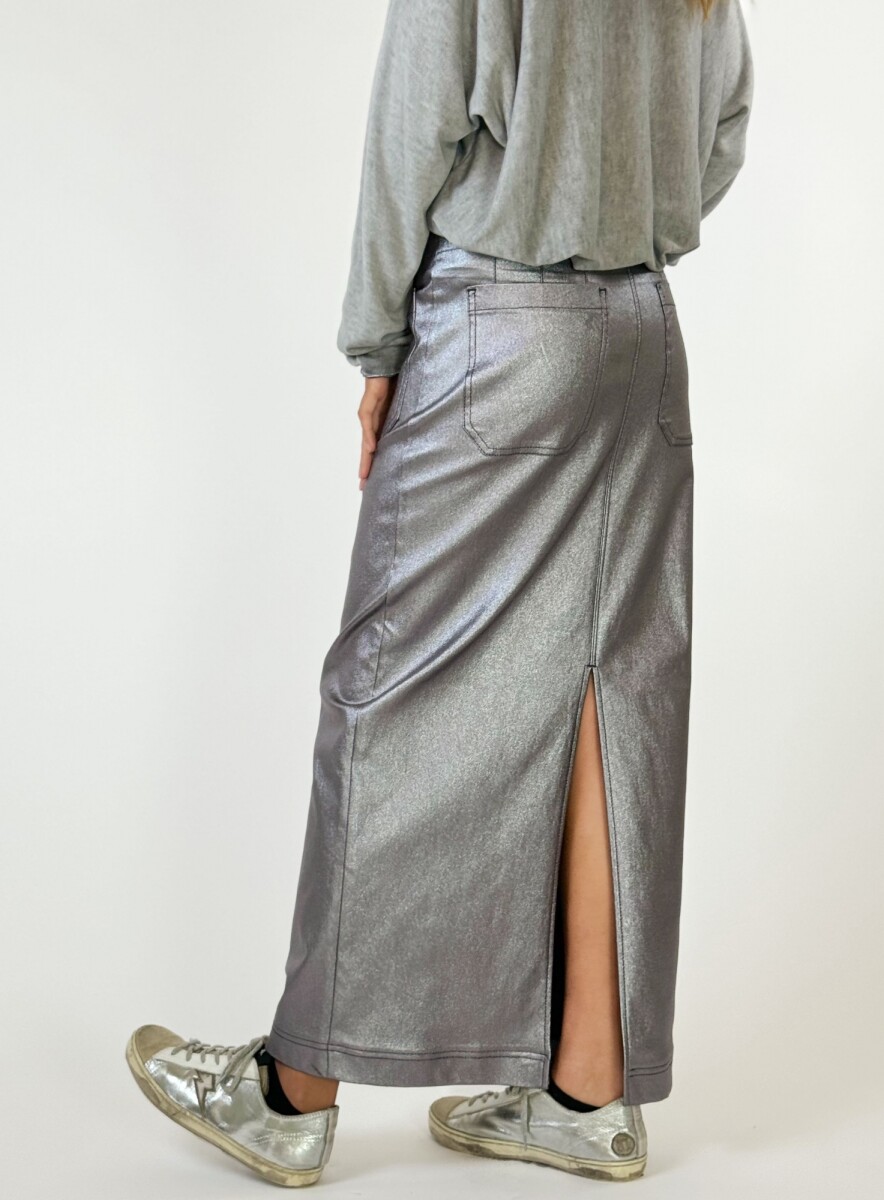 POLLERA ELVIRA - PLATEADO 