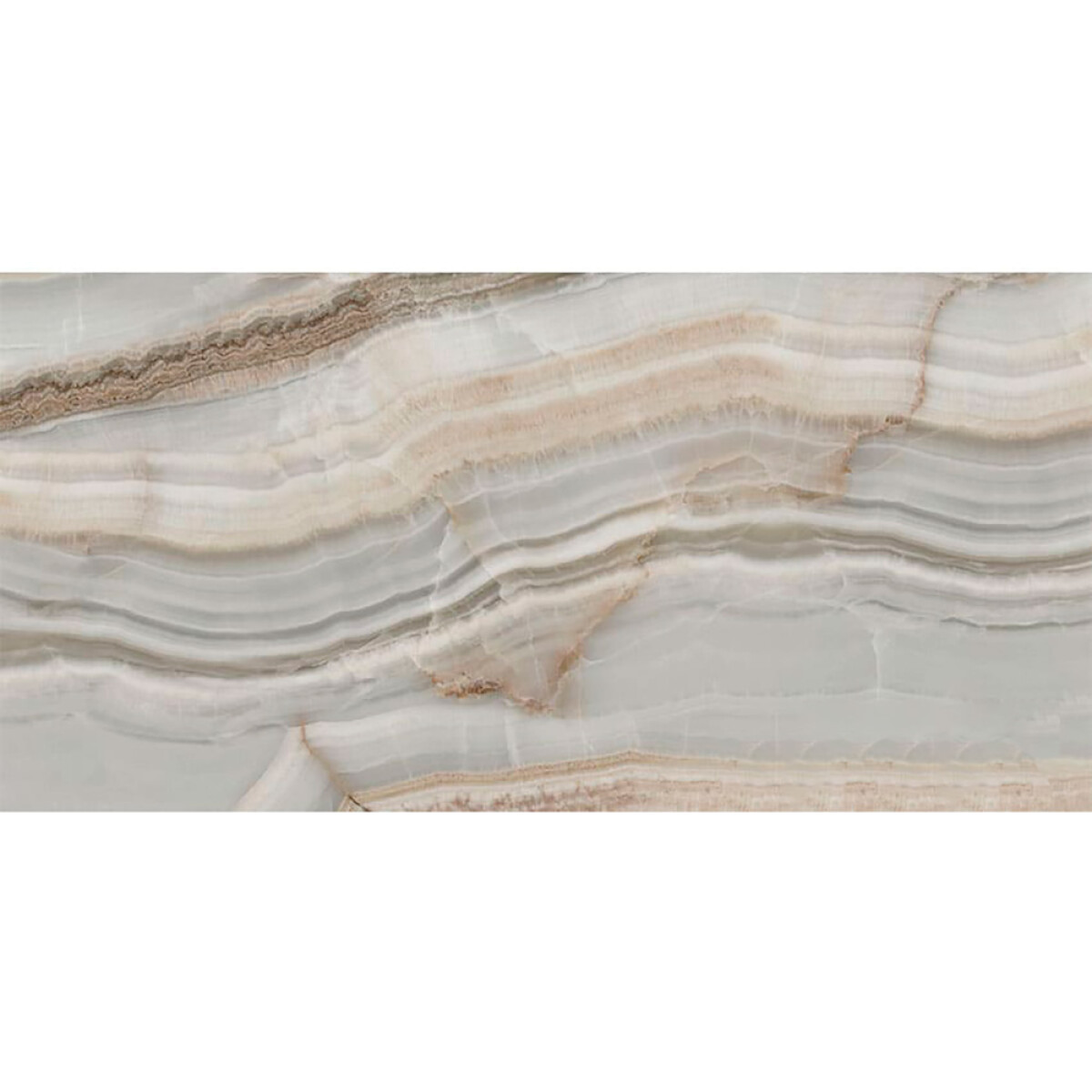 Cerámica Gran Onix Perola Pol "a" 60x120 Cm 