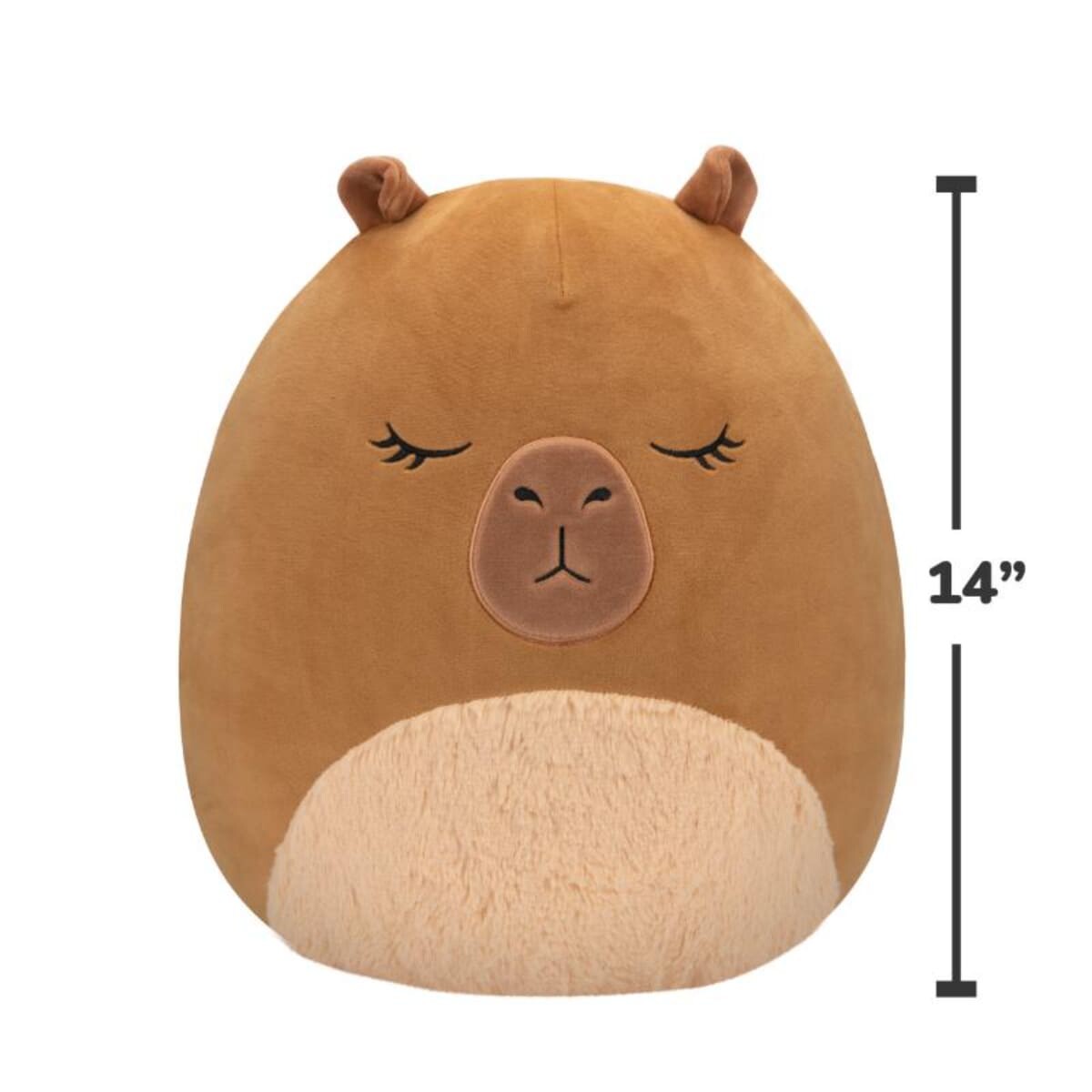 JAZWARES SQUISHMALLOWS LIJJIAN CAPIBARA 