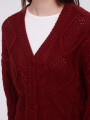 Cardigan Barto Bordeaux