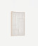 Cuadro Klis de lino con formas geométricas blanco 60 x 90 cm