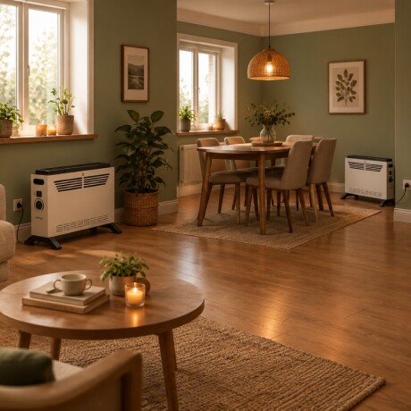 Convector Eléctrico Nexor 2000W Blanco Pack X2 Estufa Convector Eléctrico Nexor 2000W Blanco