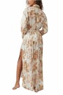 PAJAMA PARTY HOLIDAY ROBE Marfil