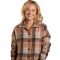 CHERRY FLANNEL SHIRT BROWN