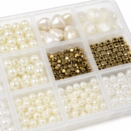 Set de mostacillas y perlas Sc