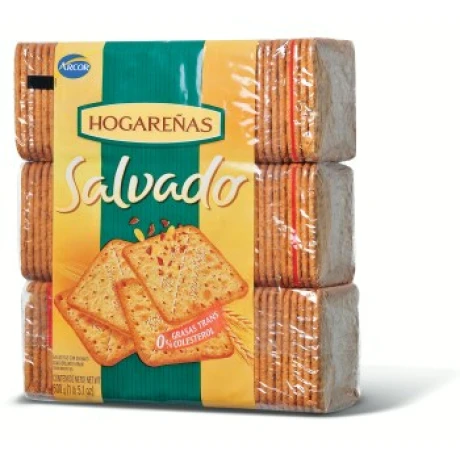 GALLETA HOGAREÑAS PACK X3UN 200G SALVADO GALLETA HOGAREÑAS PACK X3UN 200G SALVADO