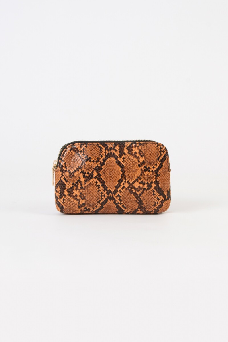 Estuche snake pequeño naranja