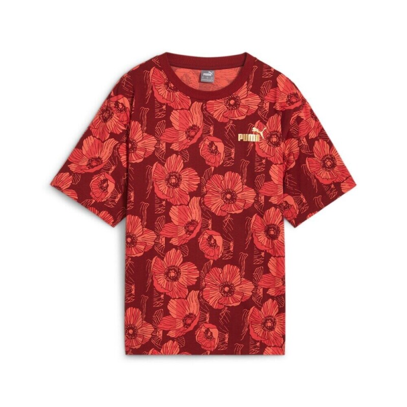 ESS+ CLASS ACT AOP TEE Rojo