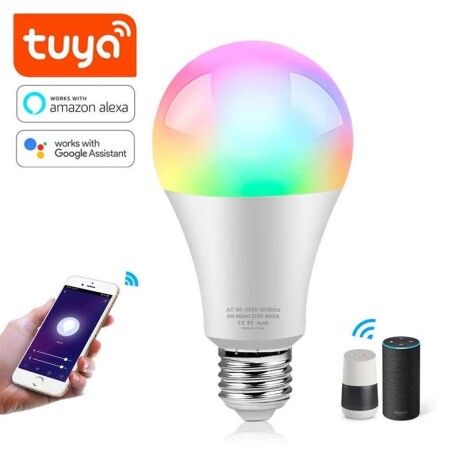 Lámpara Led Tuya Smart WFA19 9W Wifi Rgb 001