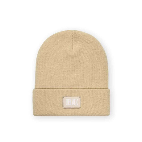 Gorro de Lana Unisex Oblack Beige