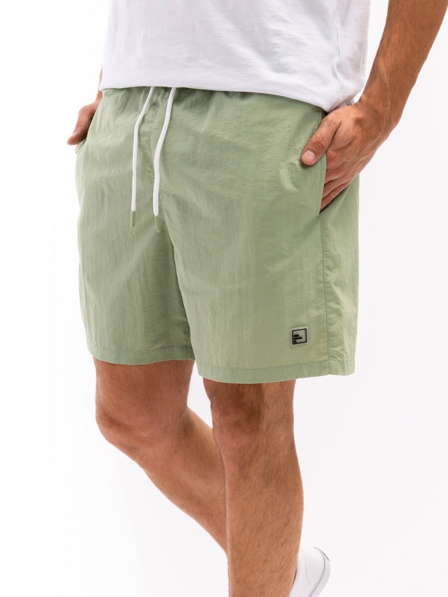 Short de Baño Taslon Buzios - Verde Claro 