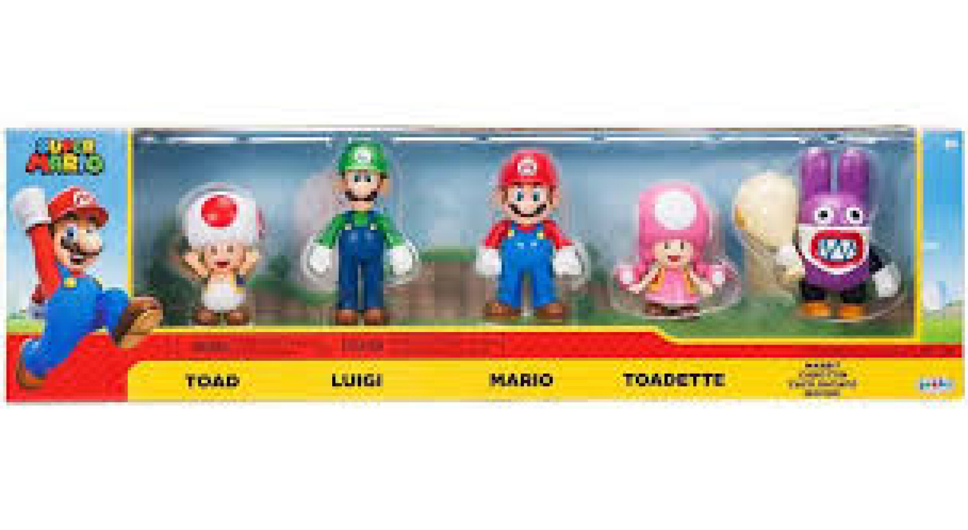 Set de personajes Mario Bros x 5 