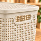 Caja simil ratán 25 lts BEIGE