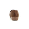 Mocasín Country de Mujer C/elast Nob Esc S/clara Cap Lisa Tabaco