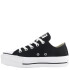 Championes Unisex Converse - All Star Plataforma Chuck Taylor Lift Negro - Blanco