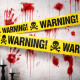 Cinta De Advertencia Halloween Cinta De Advertencia Halloween
