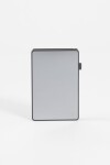 Tarjetero aluminio RFID gris