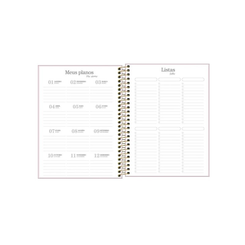 Agenda 2027 Tilibra Vainilla Diaria 17,7 x 24 cm AGENDA TILIBRA LE VANILLE 2027 DIARIA CON ESPIRAL