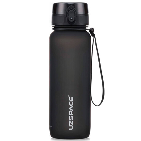 Botella Agua Deportiva Uzspace 1lt Caramañola Sin Bpa Negro
