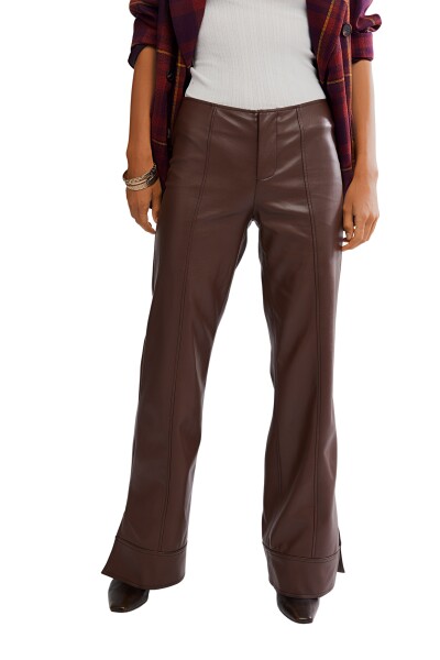 PANTALÓN GLOW VEG. Marron