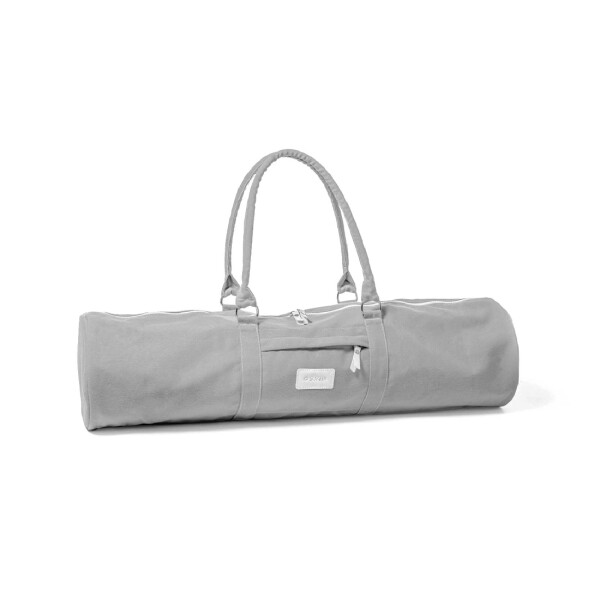 Bolso Portamat De Algodón Para Mat De Yoga Sukha Yana Gris